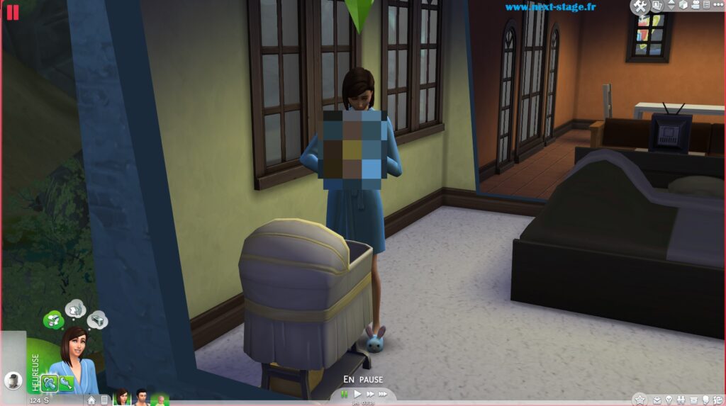 Sims 4 - Bébé - allaiter