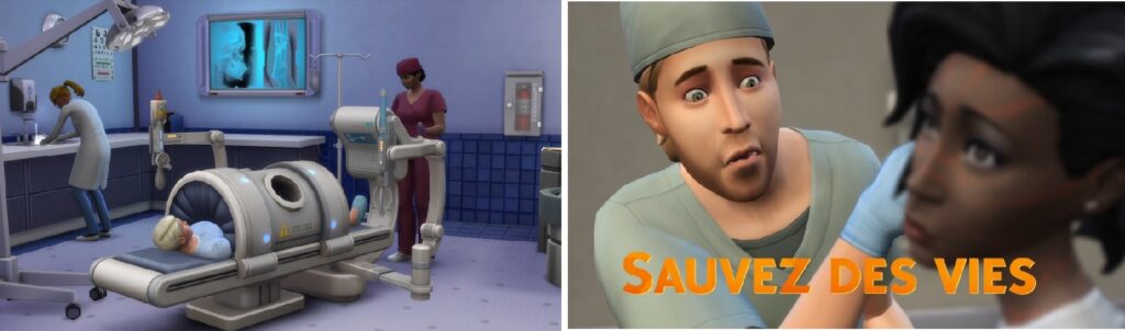 Sims 4 Get to Work - Au travail1