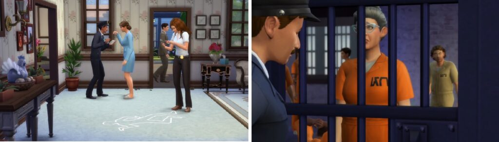 Sims 4 Get to Work - Au travail2