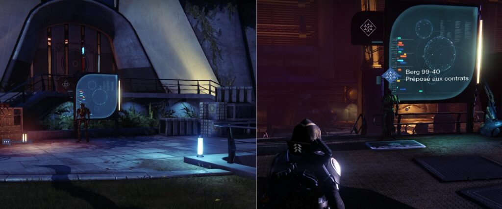 Destiny NPC contrats