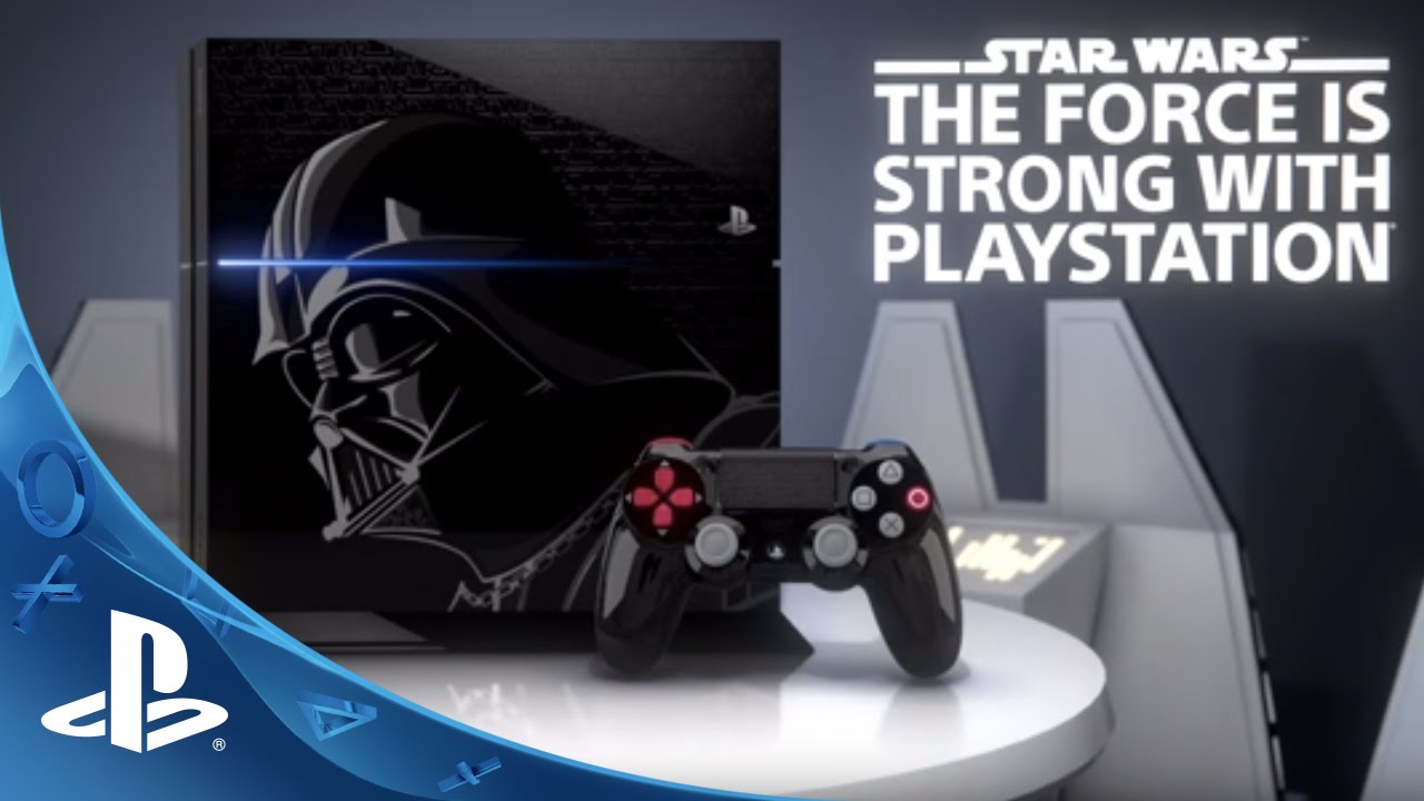 Sony dévoile une superbe PS4 Dark Vador Edition