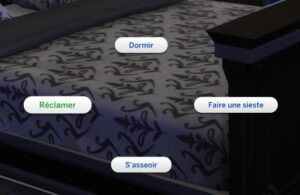 Les Sims 4 mise à jour 24 septembre lit