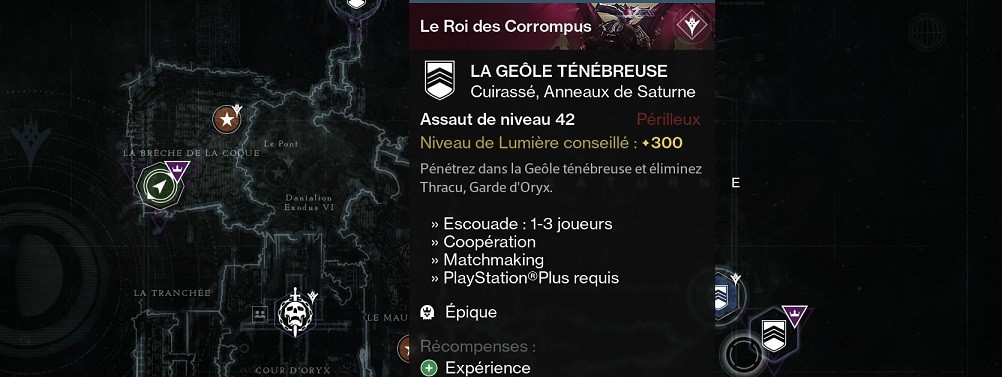 Destiny Geole tenebreuse