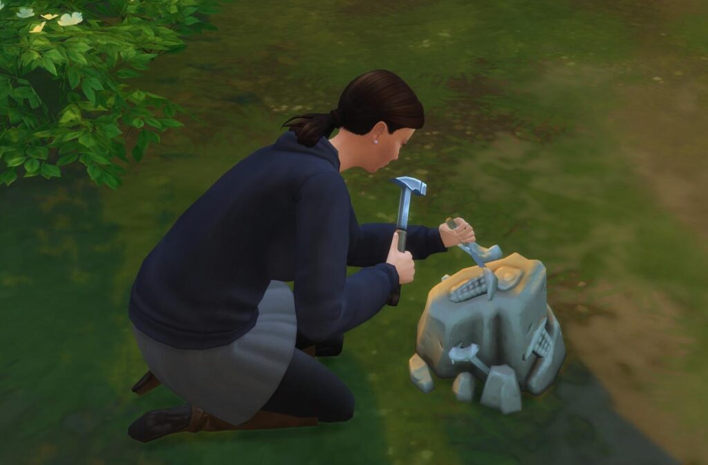 Les Sims 4 - Fossiles - Rocher