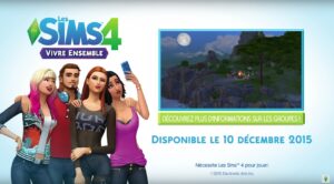 Les Sims 4 - vivre ensemble date de sortie officielle