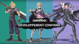 Amiibo Cloud, Corrin et Bayonetta