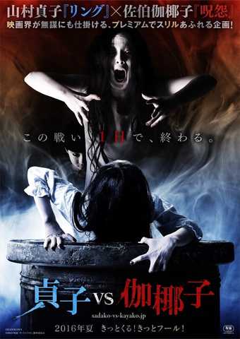 sadako vs kayako - affiche