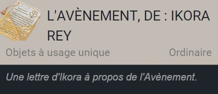 Destiny l'avevenement