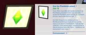 Les Sims 4 - mise à jour du 4 fev 2016 - Plumbob