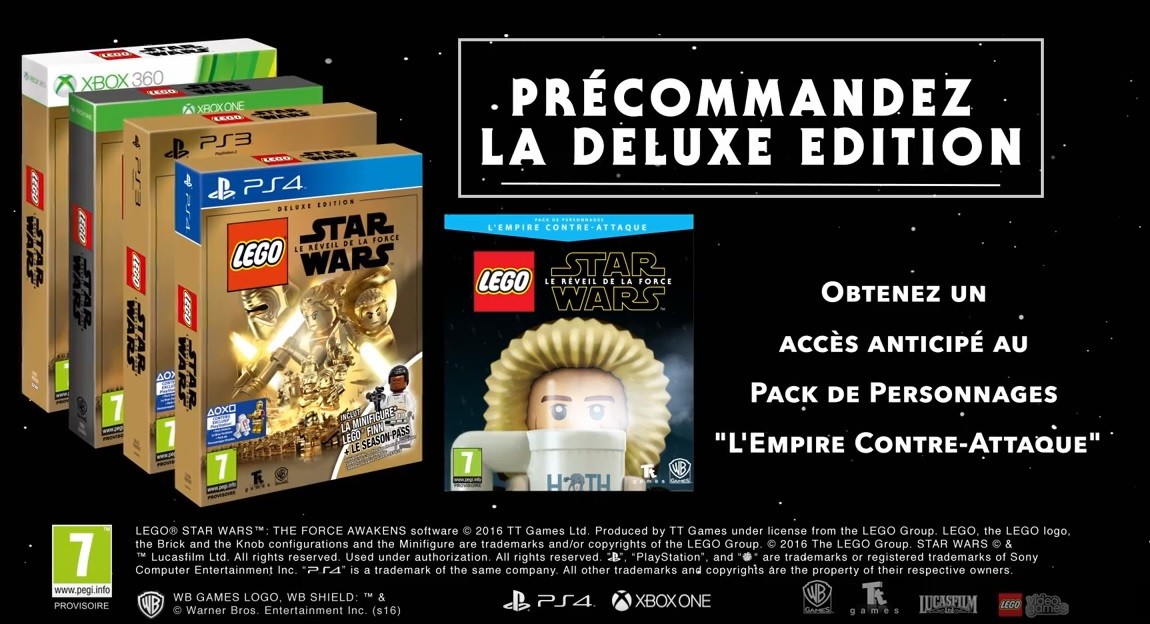 LEGO Star Wars 7 è édition Deluxe