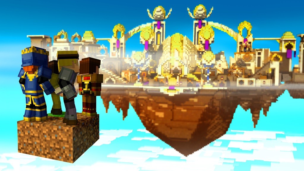 Minecraft story mode header
