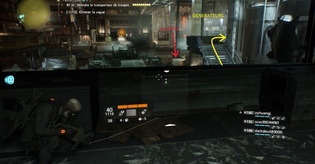 DIVISION fosse generateur