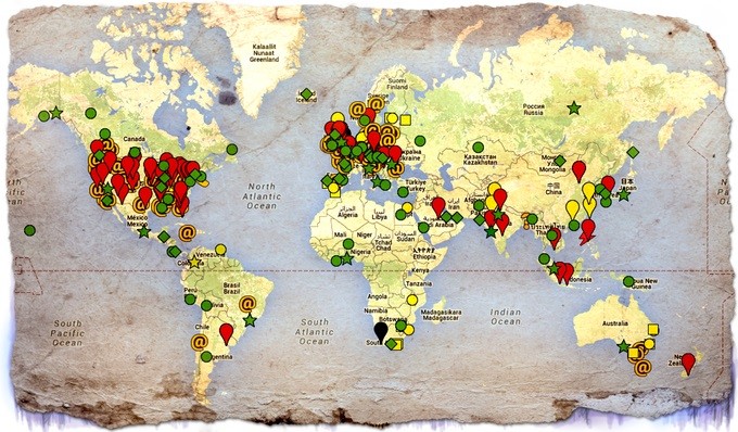 Ghost Theory - carte interactive