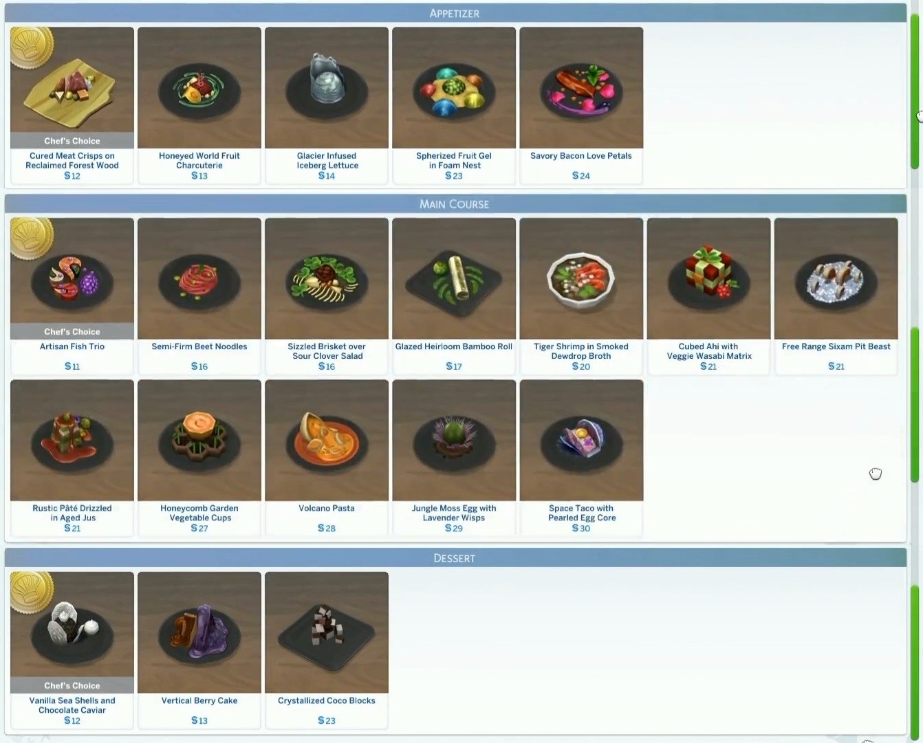 Les_Sims_4_Au_Restaurant_Plats_01