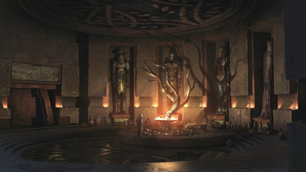 Destiny Rise of Iron concept art felwinter temple 2