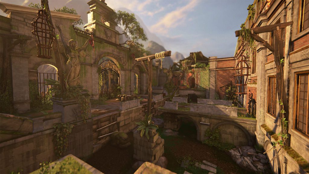 Uncharted 4 ruines enlouties