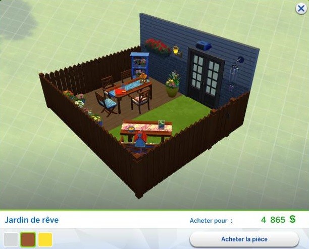 sims 4 en plein air