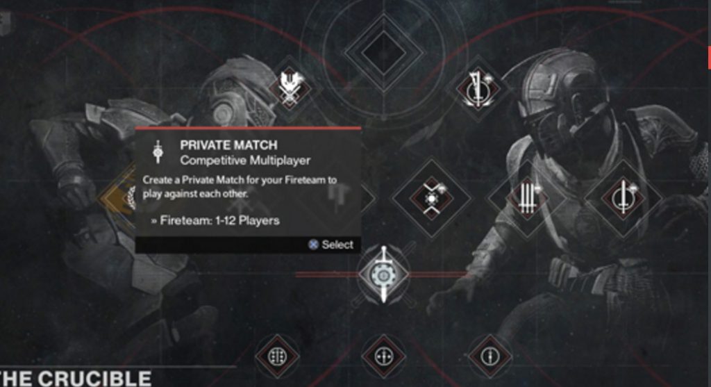 destiny match privés