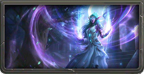 Tyrande héros pretre Hearthstone