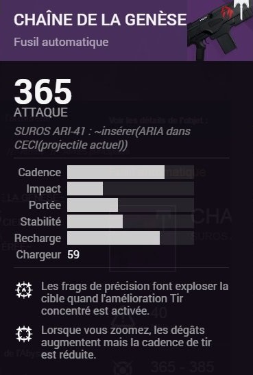 Destiny chaine-de-la-genese