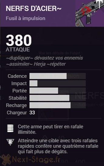 Destiny nerfs-d-acier