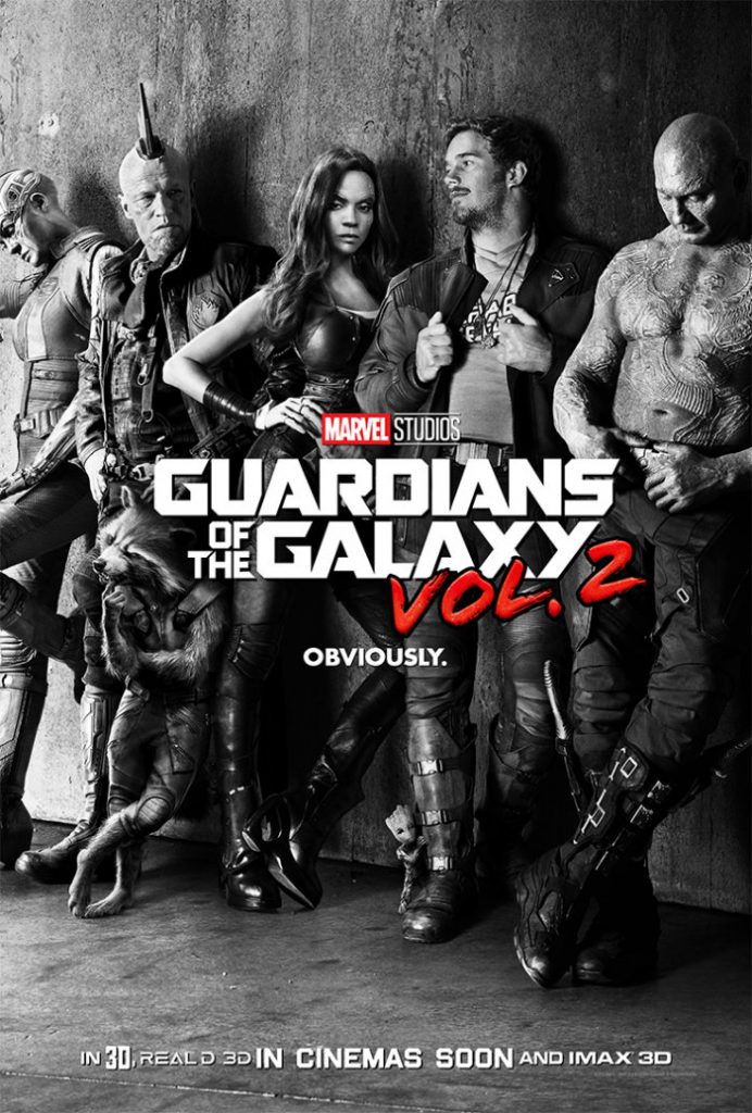 Les Gardiens de la Galaxie Vol2 - Affiche
