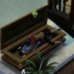Les sims 4 vampire crac crac cercueil
