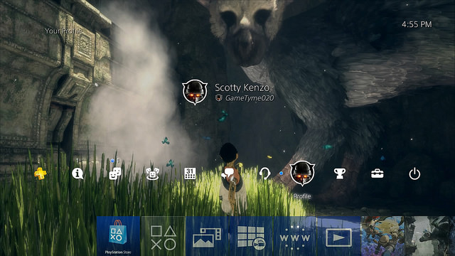PS4 mise à jour 4.50 theme