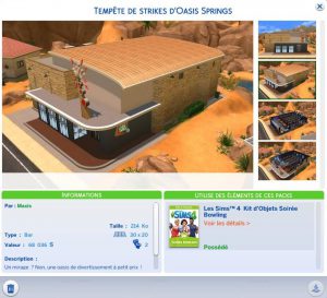 Les Sims 4 soirée bowling