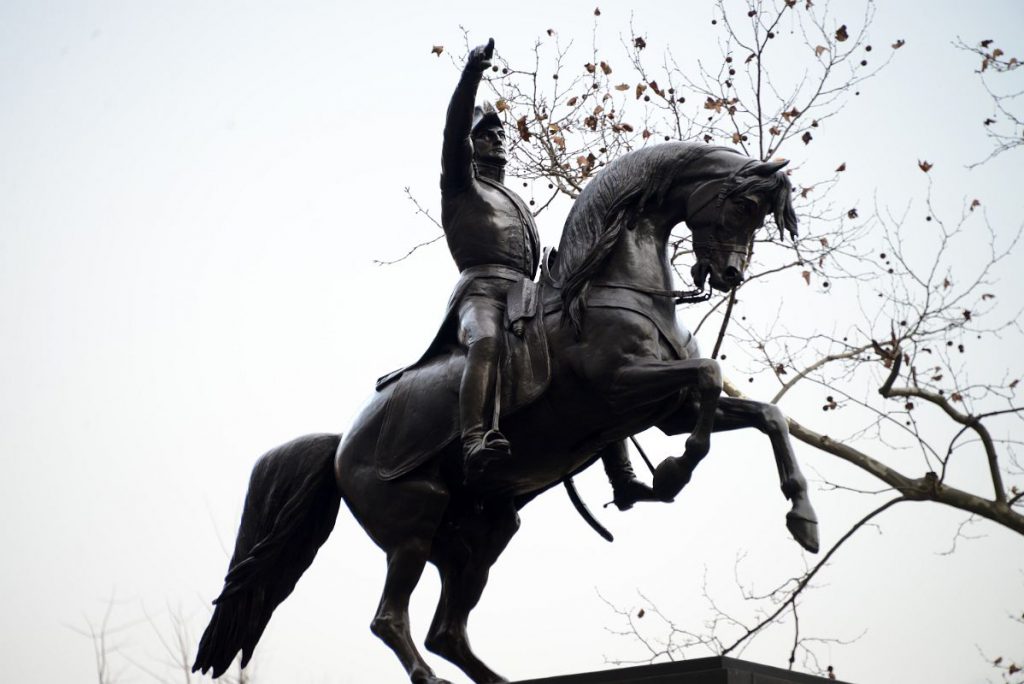 the division central park statue