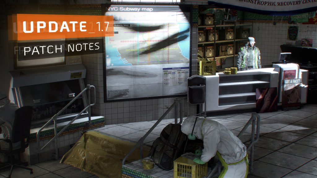 the division mise à jour 1.7 patch notes