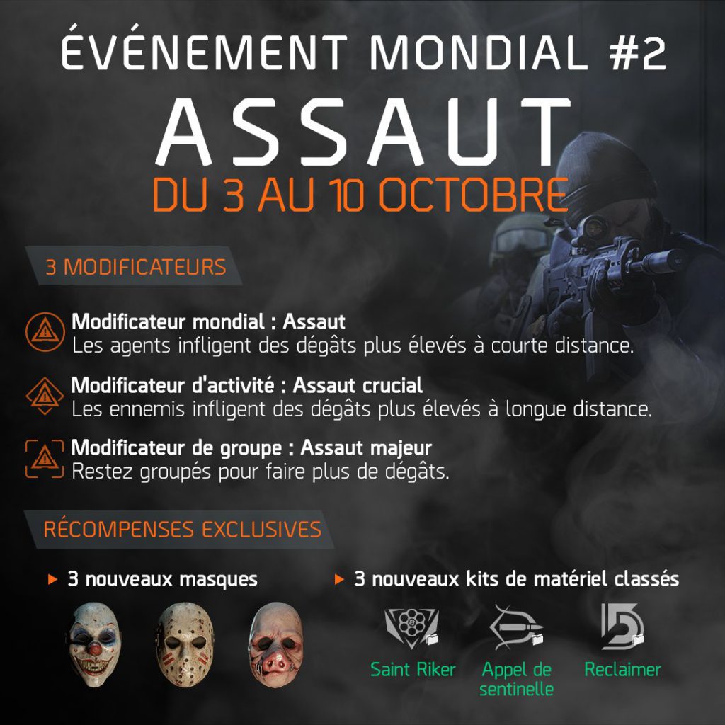 the division evenement global assaut