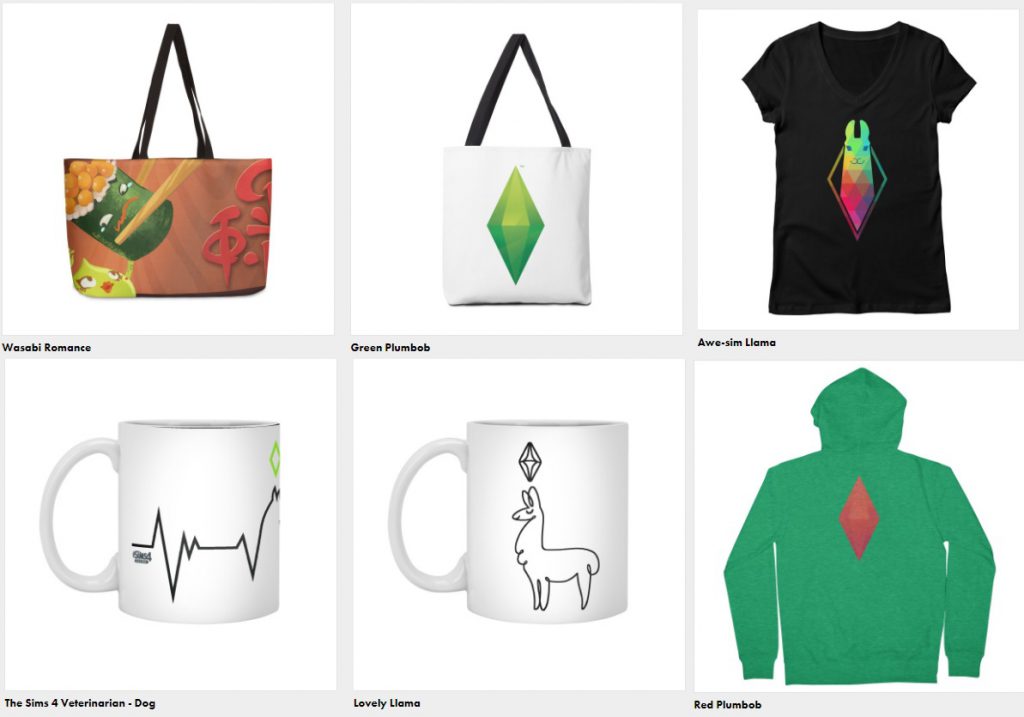 Les_sims_4_store