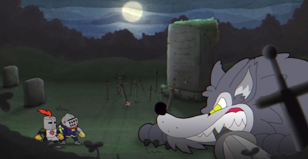 cuphead darksoul crossover