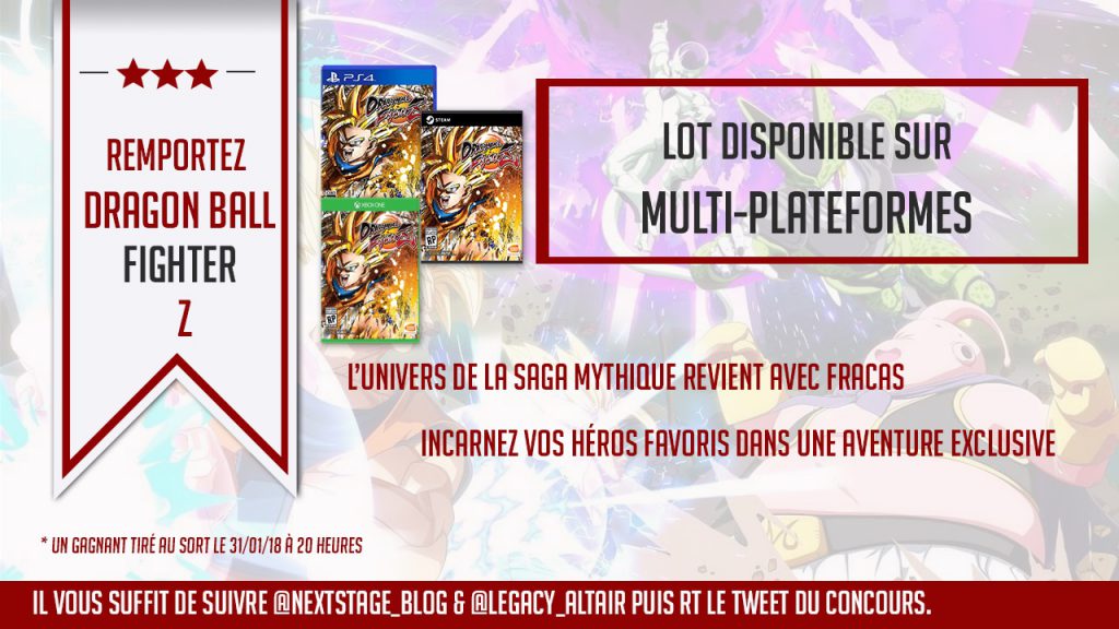 concours dragon ball fighterz