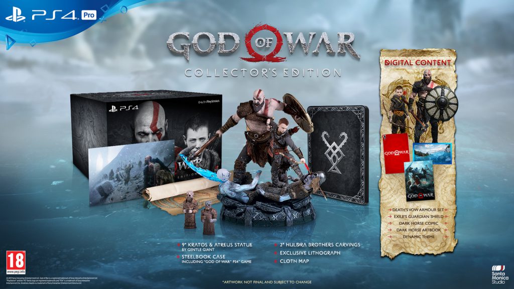 god of war edition collector