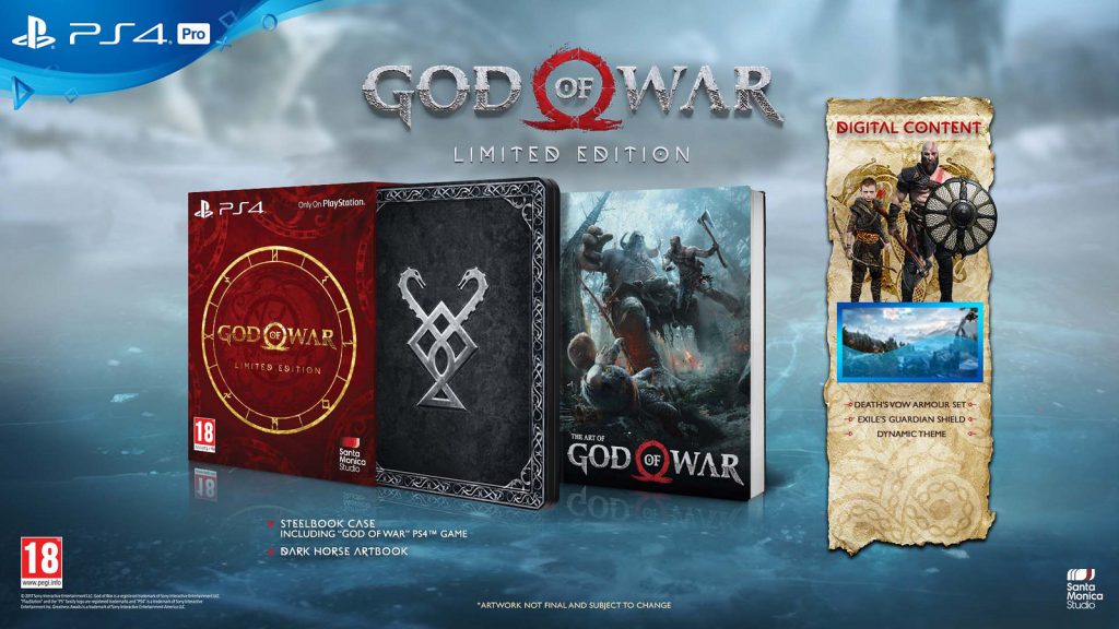 god of war edition limitée