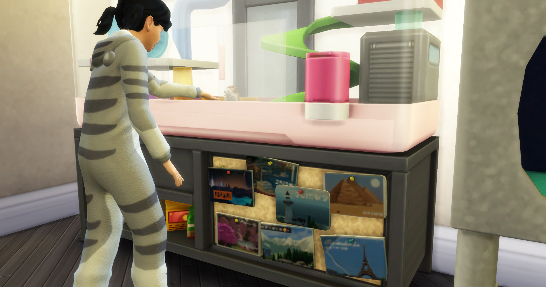 les_sims_4_premier_animal_compagnieles_sims_4_premier_animal_compagnie_carte_postale