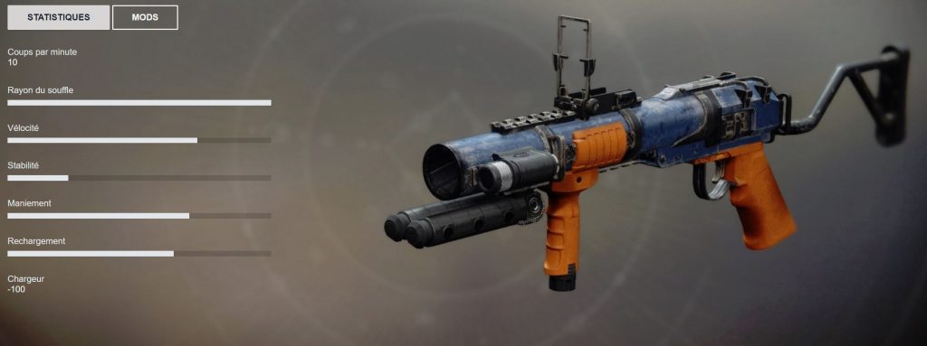 Destiny 2 héritier du régiment