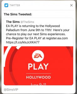 les_sims_4_tweet
