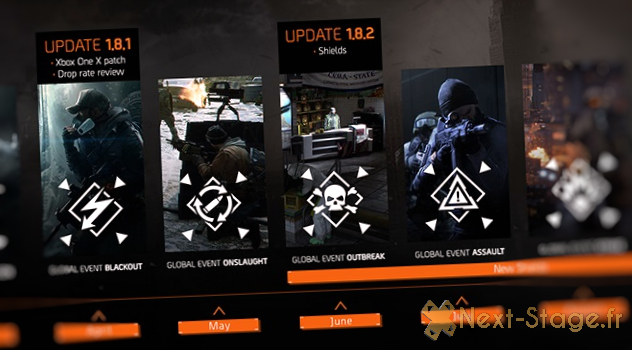 the division mises à jour 2018