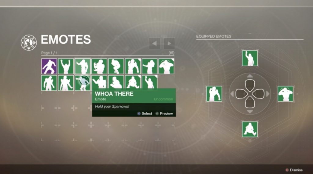 destiny 2 emotes