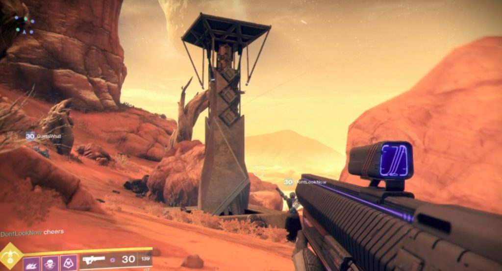 destiny 2 pylône Raspoutine