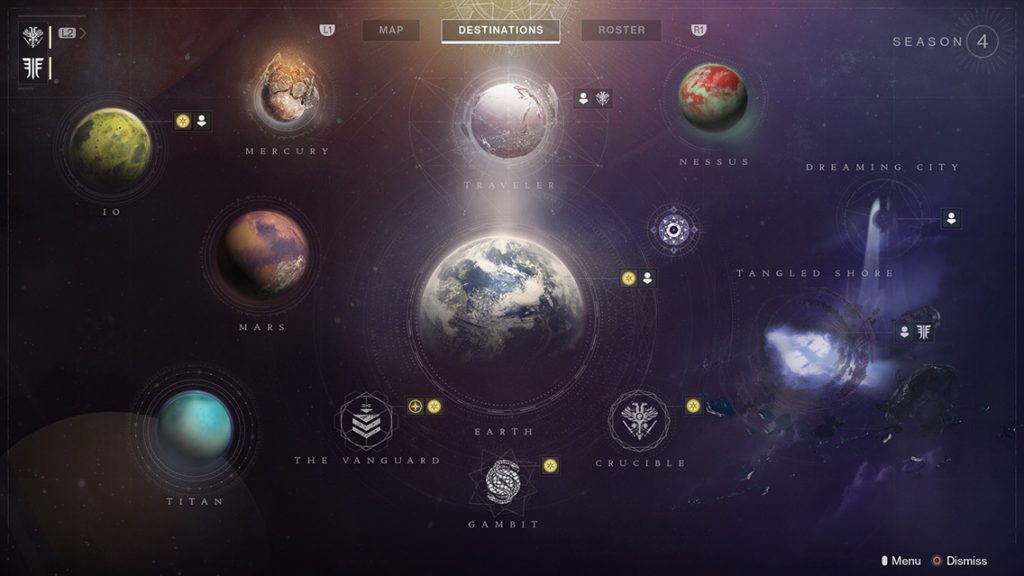 Destiny 2 renegats carte