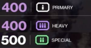 destiny 2 munitions