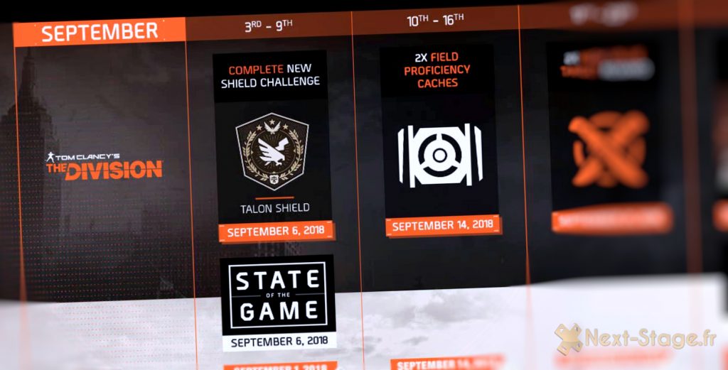 The division feuille de route