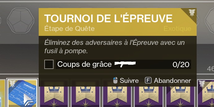 destiny 2 gouvernante tournoi de l'epreuve