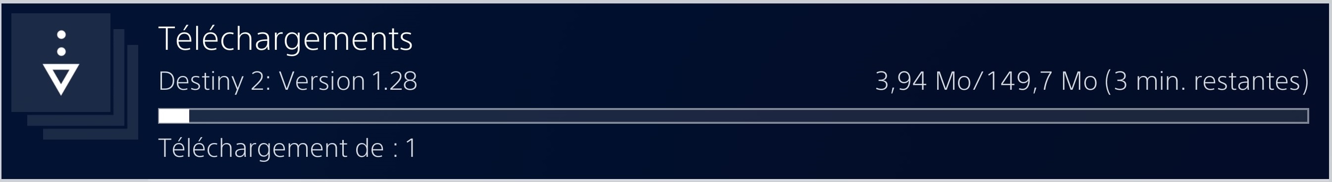 Destiny 2 mise à jour 1.28