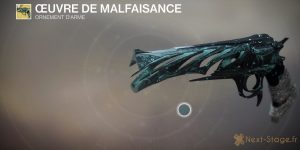 Destiny 2 oeuvre de malfaisance