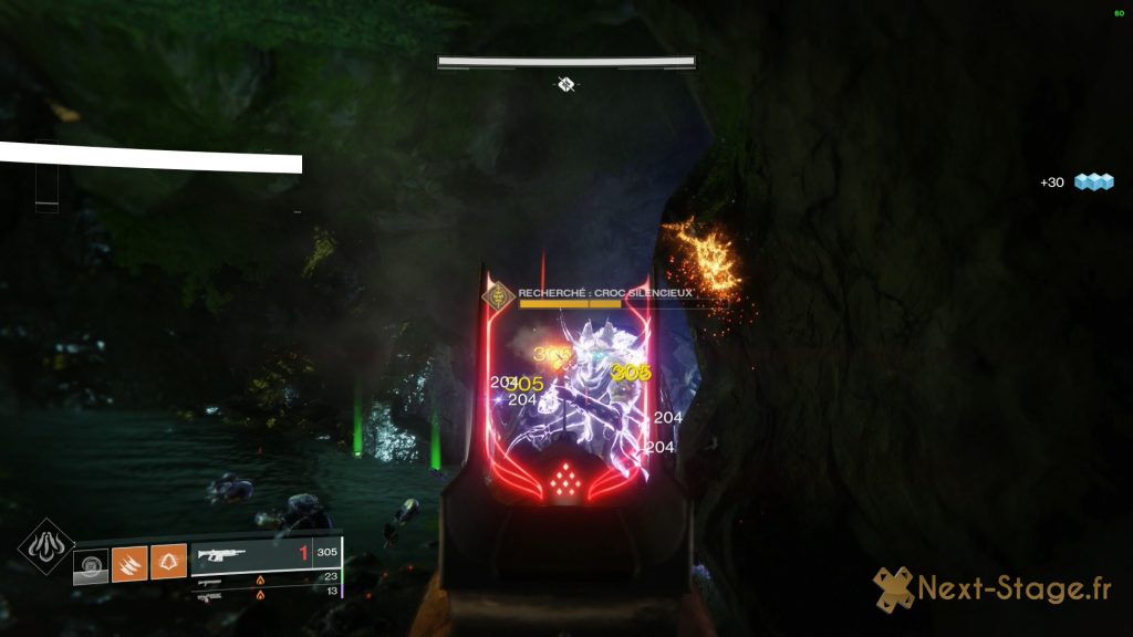 croc silencieux vulnérable